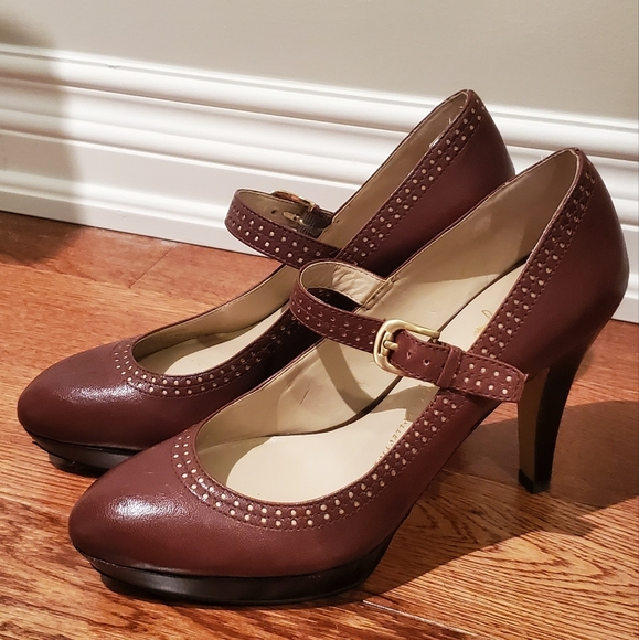 Franco Sarto Mary Jane platform heels - Picture 2 of 4
